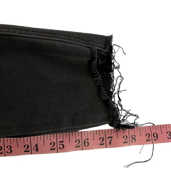 Sam Edelman Stiletto High Rise Skinny Frayed Hem Jeans - Picture 7 of 8